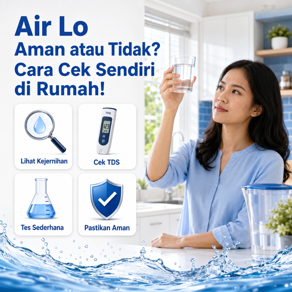 Cara Cek Kualitas Air Minum di Rumah Sendiri — Panduan Lengkap untuk Keluarga Bandung