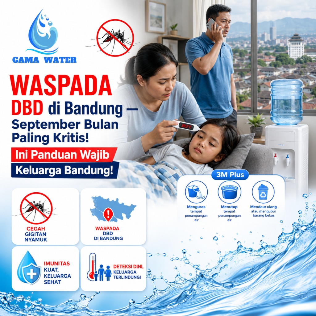 Warga Bandung Harus Tahu: Kota Kita adalah Kota dengan Kasus DBD Tertinggi di Indonesia — dan September adalah Bulan Paling Berbahaya!