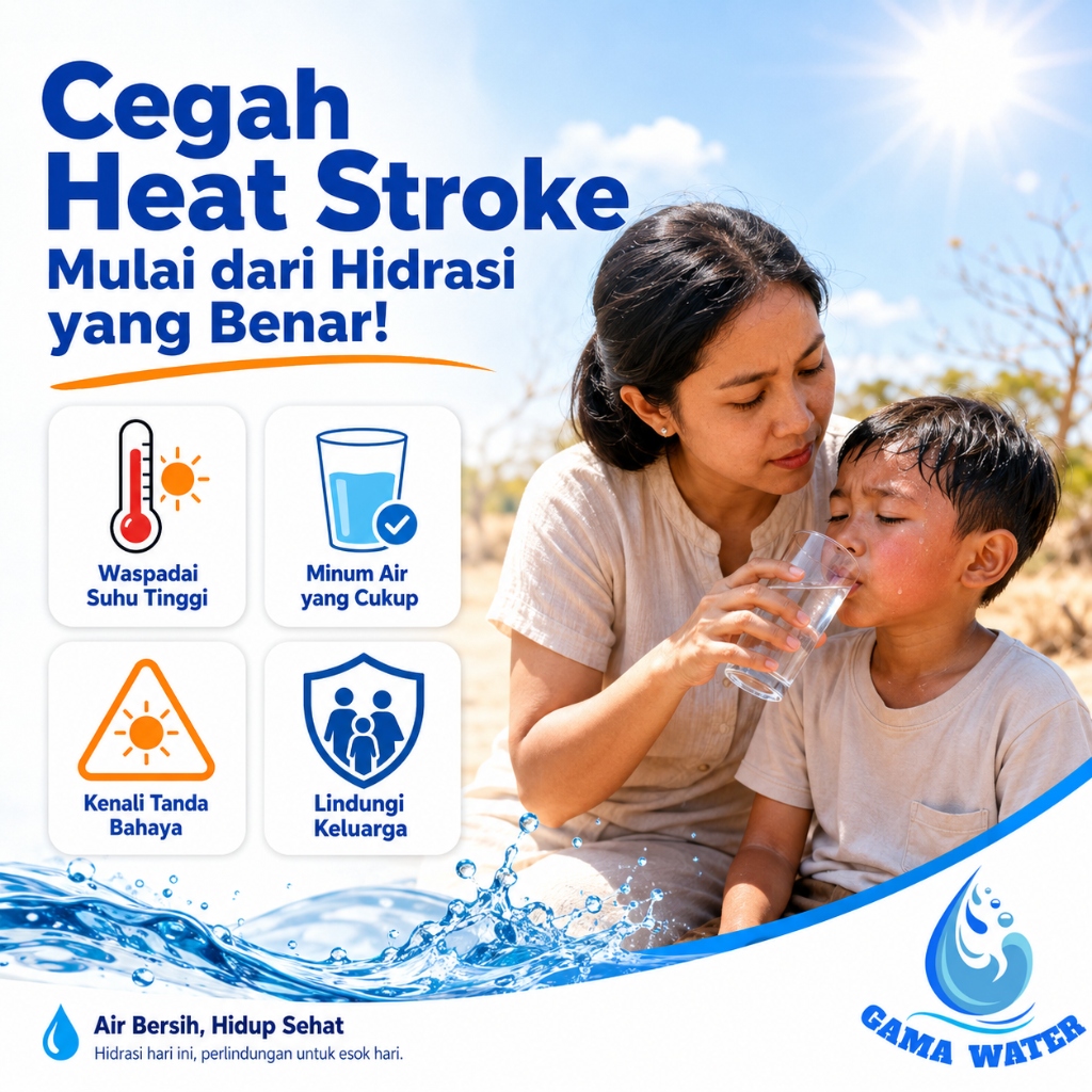 Heat Stroke vs Heat Exhaustion: Kenali Bedanya & Cara Mencegah dengan Hidrasi yang Benar