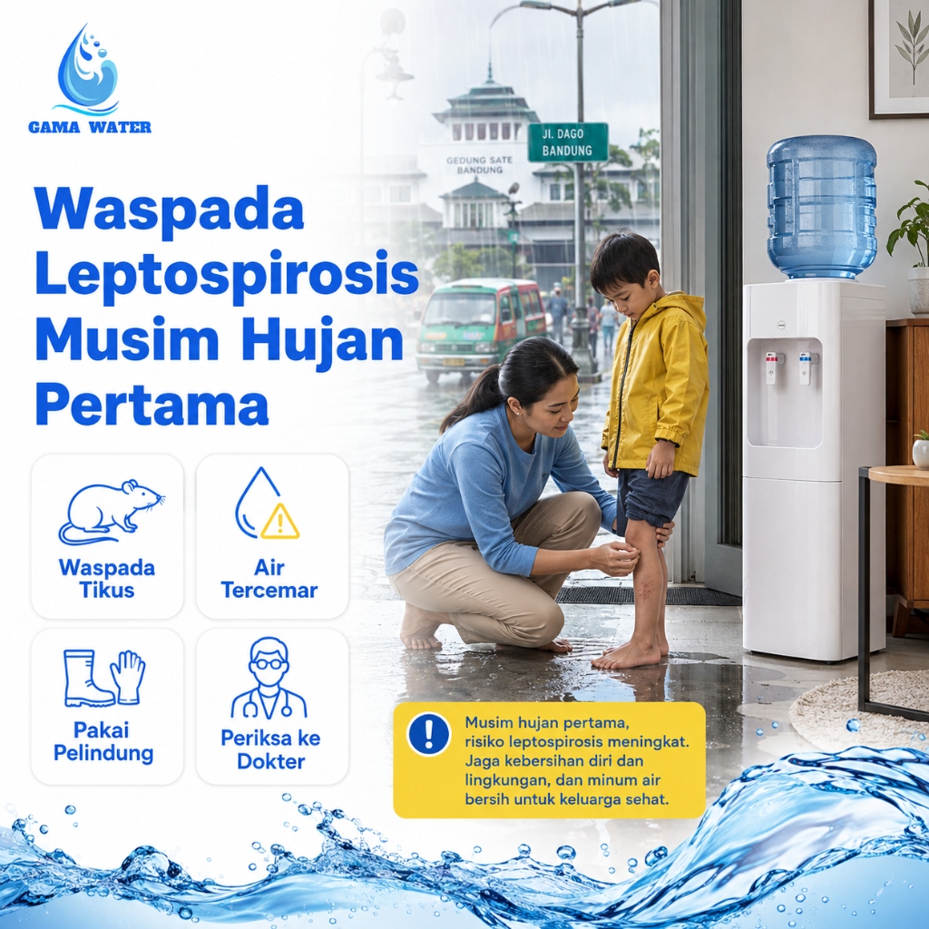 Leptospirosis Mengintai Musim Hujan Pertama Bandung, Waspada!